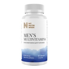 Мультивітаміни для чоловіків My Nutri Week капс. №90 My Nutri Week