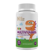My Nutri Week Мультивітаміни для дітей желейні пастилки №60 My Nutri Week