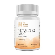 My Nutri Week Вітамін К2 (менахінон)  100 мкг капс. №60