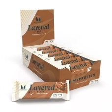 Myprotein Майпротеїн Протеїнові батончики Layered - 12x60г Потрійний шоколад The Hut.com Limited (Myprotein)