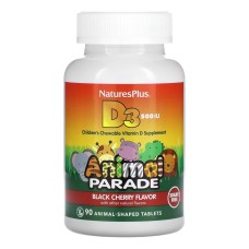 Nature's Plus Нейчерс Плас AP Вітамін Д-3 для дітей без цукру жувальних таблеток 90n Natural Organics Laboratories, Inc.