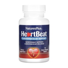 Nature's Plus Нейчерс Плас HEARTBEAT, комплекс для здоров'я серцево-судинної системи таблеток 90 Natural Organics Laboratories, Inc.