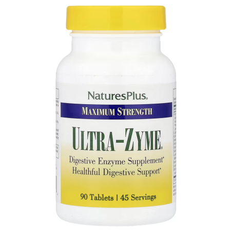 Nature's Plus Нейчерс Плас Ультра-ZYME, комплекс для покращення травлення таблеток 90 Natural Organics Laboratories, Inc.