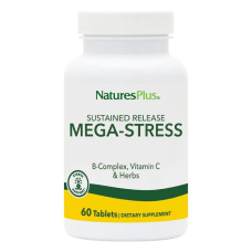 Natures plus Супер сильний комплекс від стресу Mega-Stress табл. №60 Natural Organics Laboratories, Inc.