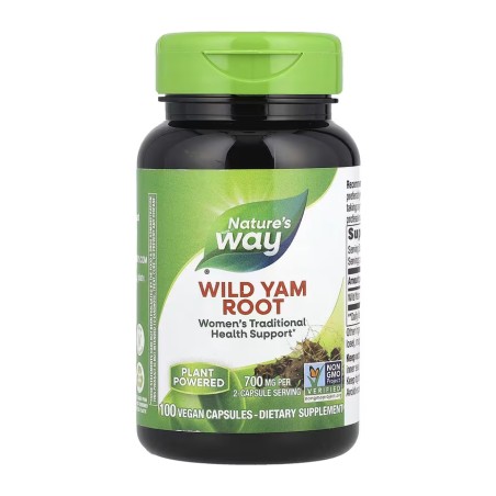 Натурес Вей Дикий ямс капс. фл. №100 Quality Supplements and Vitamins, Inc