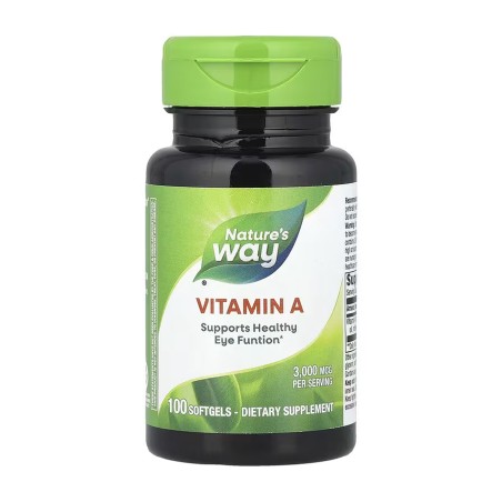 Nature's Way Вітамін A 100 м'яких капсул Nature's Way Products