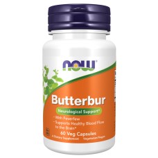 Нау Фудс BUTTERBUR (підмаренник) 75 мг 60 капсул NOW FOODS