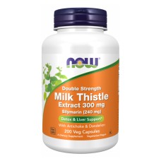 Нау Фудс Екстракт розторопші (MILK THISTLE) 300 мг 200 капсул NOW FOODS
