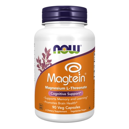 Нау Фудс Magtein, магній L-Треонат - 90 капсул NOW FOODS