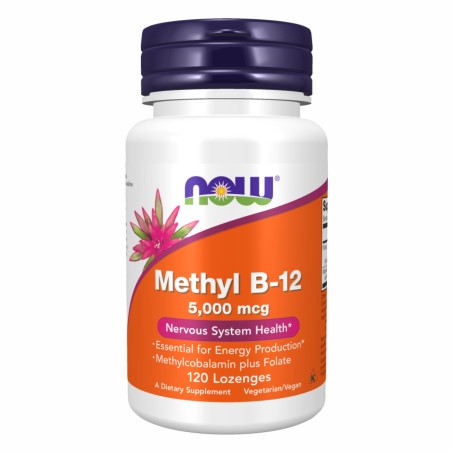 Нау Фудс Метил B-12 5000 мкг 120 пастилок NOW FOODS