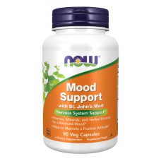 Нау Фудс Mood Support, підтримка хорошого настрою з звіробоєм капс. №90 NOW INTERNATIONAL (США)