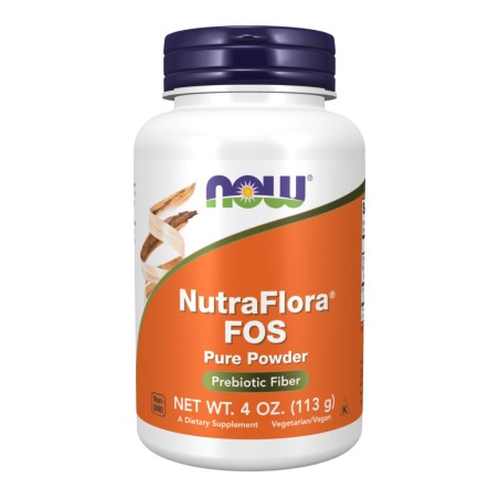 Нау Фудс Nutraflora FOS, пребіотики порошок 113 г NOW FOODS