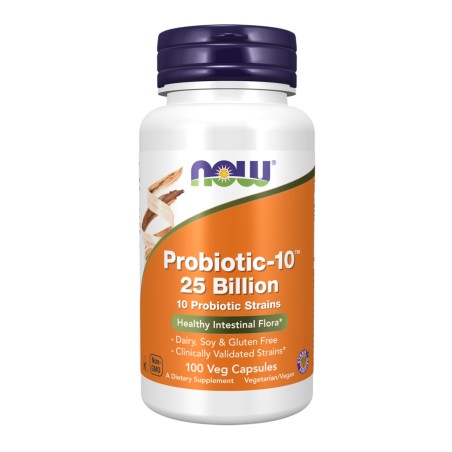 Нау Фудс Пробіотики-10™ 25 Billion - 100 капсул NOW FOODS