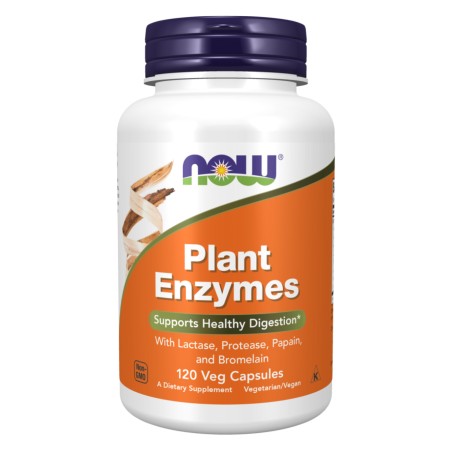 Нау Фудс Рослинні ферменти 120 капсул NOW FOODS