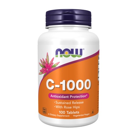 Нау Фудс Вітамін C-1000 RH SR 100 таблеток NOW FOODS