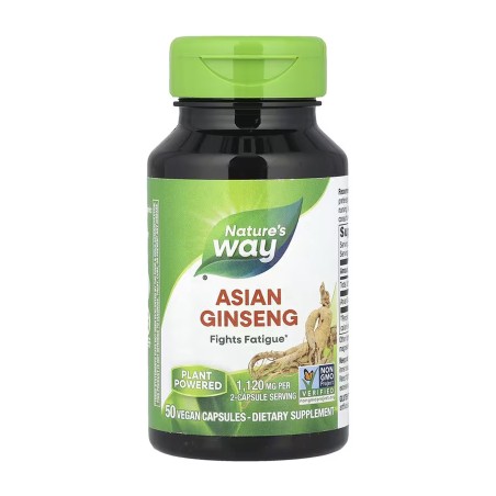 Нейчерс Вей Азійський женьшень 50 капсул Nature's Way Products