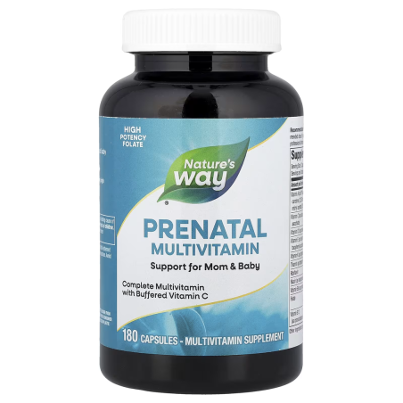 Нейчерс Вей Для вагітних мультивітаміни 180 капсул Quality Supplements and Vitamins, Inc