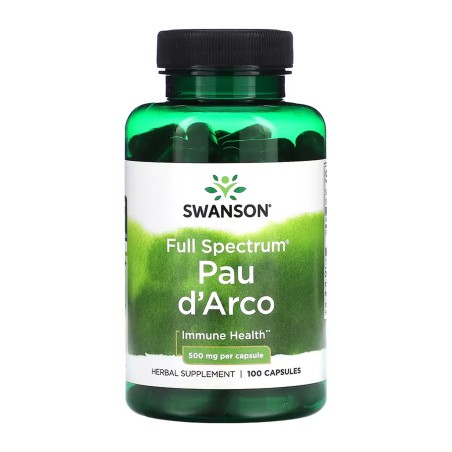 Пау Д'арко капс. 500 мг №100 Swanson Health Products