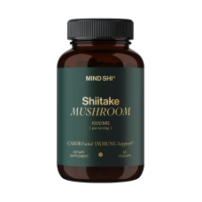 Шиїтаке MIND SHI (Майн Ші) Shiitake Mushroom 1000 мг капсули для зміцненню імунної системи, покращенню обміну речовин флакон 60 шт Mind Shi Inc