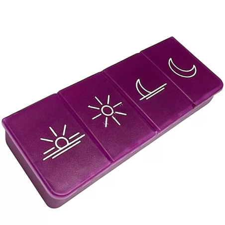 Таблетниця на добу (1-day boxes Elena Mini 1x4) ridni comfort