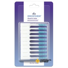 Безметалові міжзубні щітки Emoform Brush'n Clean із фторидом натрію, 50 шт. Dr. Wild & Со.AG