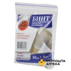 Бинт еластичний сітчастий трубчастий 50 см * 3 см, рука, нога, дит. голова, стегно ТОРОС-ГРУП (Україна)
