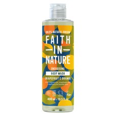 Faith In Nature гель для душу натуральний гель 400 мл, грейпфрут та  апельсин Faith in Nature (Великобританія)