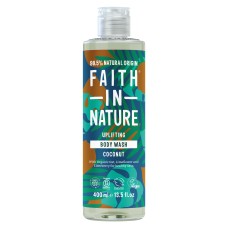 Faith In Nature гель для душу натуральний гель 400 мл, з кокосом Faith in Nature (Великобританія)