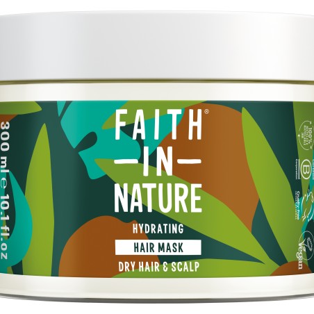 Faith in Nature маска натуральна для волосся маска 300 мл, з кокосом і ши Faith in Nature (Великобританія)