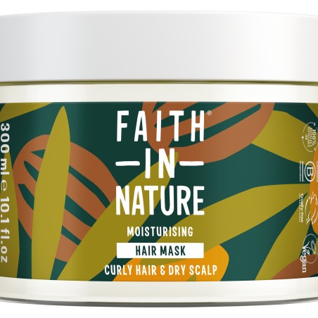 Faith in Nature маска натуральна для волосся маска 300 мл, з ши та арганою Faith in Nature (Великобританія)