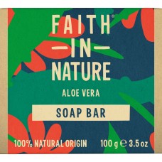 Faith in Nature мило натуральне тверде мило 100 г, алое вера Faith in Nature (Великобританія)