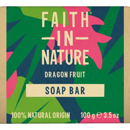 Faith in Nature мило натуральне тверде мило 100 г, фрукт дракона Faith in Nature (Великобританія)