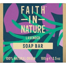 Faith in Nature мило натуральне тверде мило 100 г, лаванда Faith in Nature (Великобританія)