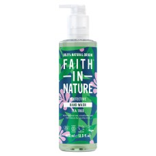 Faith in Nature мило рідке натуральне для рук мило 400 мл, чайне дерево Faith in Nature (Великобританія)