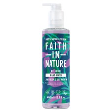 Faith in Nature мило рідке натуральне для рук мило 400 мл, лаванда та герань Faith in Nature (Великобританія)