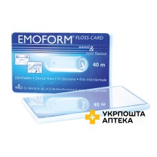 Флос-картка Dr.Wild Emoform Floss Card із дзеркалом, 40 м Dr. Wild & Со.AG