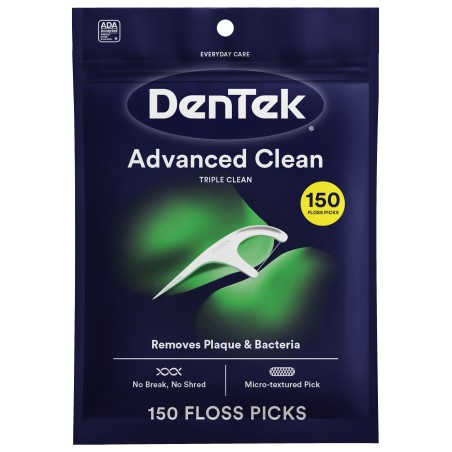 Флос-зубочистки Потрійне очищення, 150 шт. DenTek Oral Care, Inc