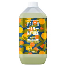 Гель для душу Faith In Nature з грейпфрутом та апельсином, 5 л Faith in Nature
