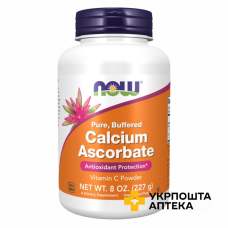 Кальцію Аскорбат Calcium Ascorbate порошок, 227 г NOW FOODS