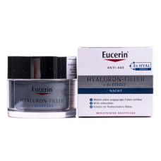 Крем для обличчя Eucerin Hyaluron-Filler + 3x Effect нічний проти зморшок для всіх типів шкіри, 50 мл Байєрсдорф (Німеччина)