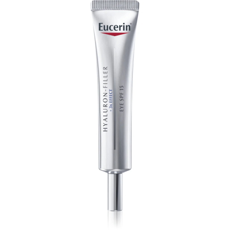 Крем для шкіри навколо очей Eucerin Hyaluron-Filler + 3x Effect SPF15 проти зморшок, 15 мл Байєрсдорф (Німеччина)