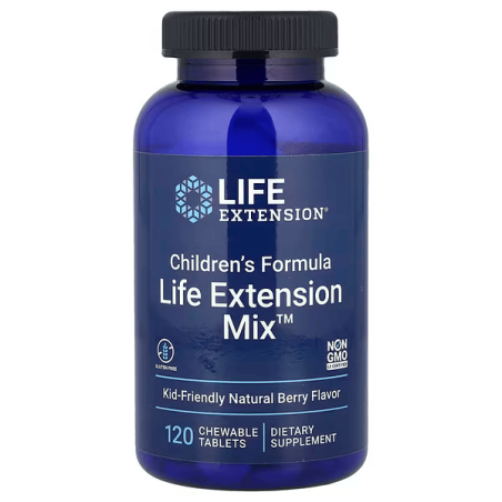 Лайф Екстеншн Мультивітаміни для дітей (Children's Formula Life Extension Mix™) жув. табл. №120 Quality Supplements and Vitamins, Inc