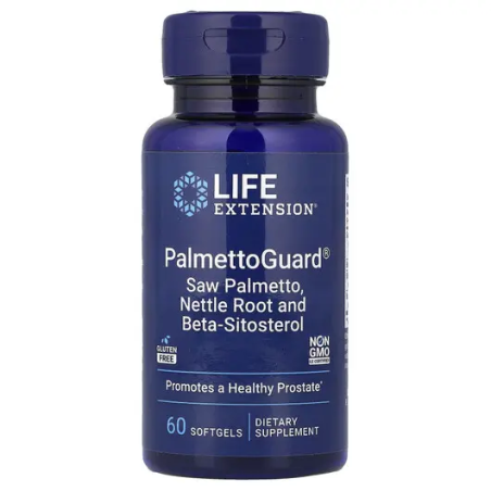 Лайф Екстеншн Підтримка здоров'я простати (PalmettoGuard®) м'які капс. №60 Natural Organics Laboratories, Inc.
