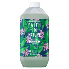 Натуральне рідке мило для рук Faith In Nature з чайним деревом, 5 л Faith in Nature