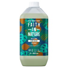 Натуральне рідке мило для рук Faith In Nature з кокосом, 5 л Faith in Nature