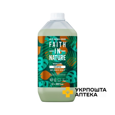 Натуральний шампунь Faith In Nature з кокосом, 5 л Faith in Nature