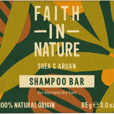 Натуральний твердий шампунь Faith In Nature з кокосом та ши, 85 г Faith in Nature