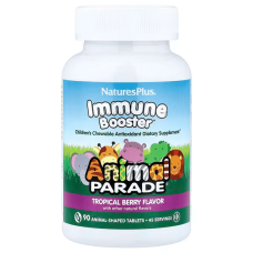 Натурес плюс Immune Booster Animal Parade табл. жув., тропічні ягоди №90 Natural Organics Laboratories, Inc. (США)