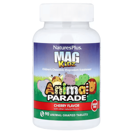 Натурес плюс Магній для дітей табл. жув. 50 мг, Animal Parade №90 Natural Organics Laboratories, Inc. (США)