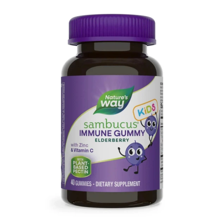 Натурес Вей Чорна бузина для дітей табл. жув. №40 Quality Supplements and Vitamins, Inc